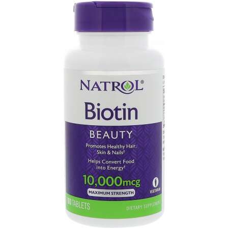 Natrol Biotin, 10000mcg - 100 tabs
