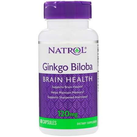 Natrol Ginkgo Biloba, 120mg - 60 caps