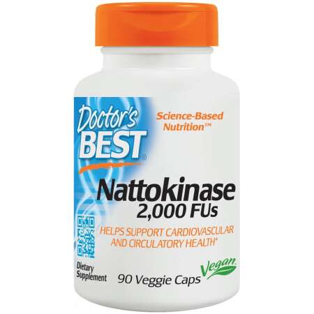 Doctor's Best Nattokinase, 2000 FUs - 90 vcaps