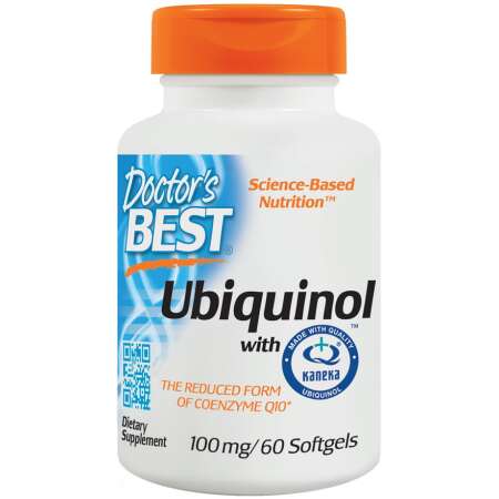 Doctor's Best Ubiquinol with Kaneka, 100mg - 60 softgels