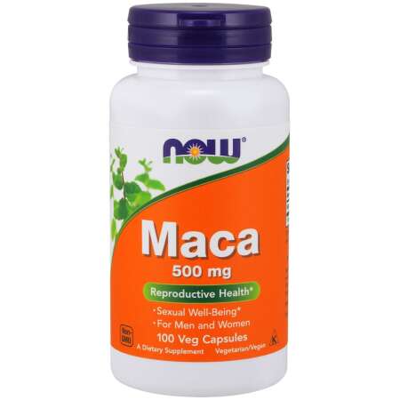 NOW Foods Maca, 500mg - 100 vcaps