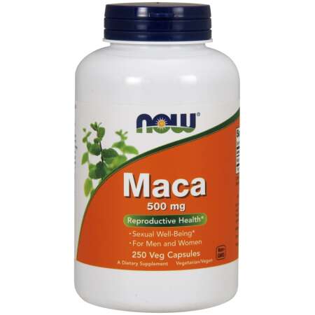 NOW Foods Maca, 500mg - 250 vcaps