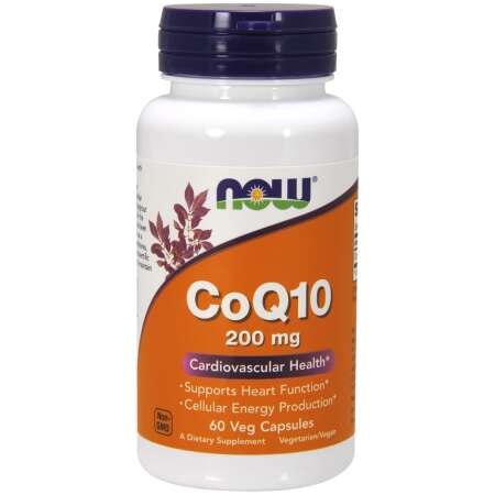 NOW Foods CoQ10, 200mg - 60 vcaps