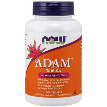 NOW Foods ADAM Multi-Vitamin for Men - 60 tablets