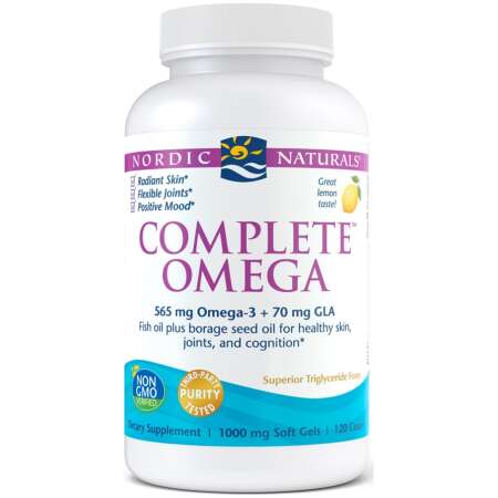 Nordic Naturals Complete Omega, 565mg Lemon - 120 softgels