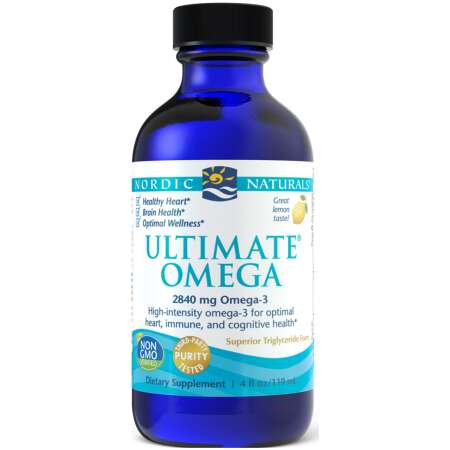 Nordic Naturals Ultimate Omega, 2840mg Lemon - 119 ml.