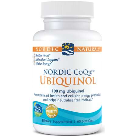 Nordic Naturals Nordic CoQ10 Ubiquinol, 100mg - 60 softgels