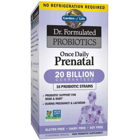 Garden of Life Dr. Formulated Probiotics Once Daily Prenatal - 30 vcaps