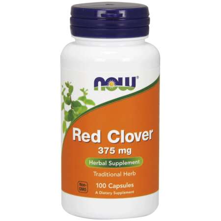NOW Foods Red Clover, 375mg - 100 caps