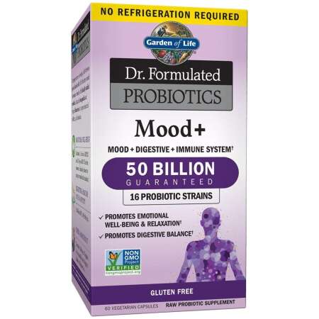 Garden of Life Dr. Formulated Probiotics Mood+ - 60 vcaps