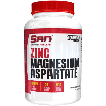 SAN Zinc Magnesium Aspartate - 90 caps
