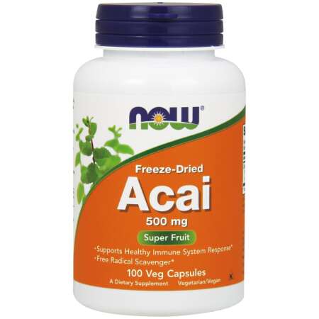 NOW Foods Acai, 500mg - 100 vcaps