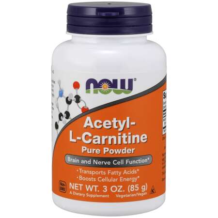 NOW Foods Acetyl-L-Carnitine, Pure Powder - 85g