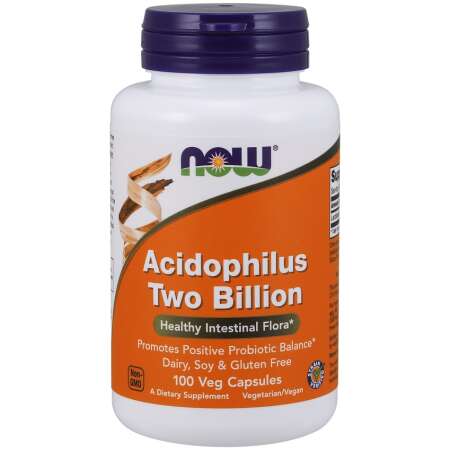 NOW Foods Acidophilus Two Billion - 100 vcaps