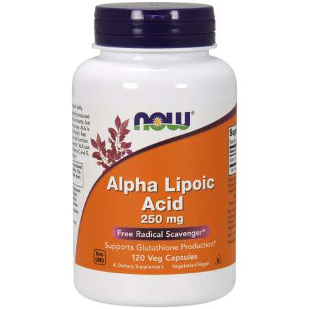 NOW Foods Alpha Lipoic Acid, 250mg - 120 vcaps