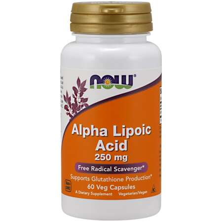 NOW Foods Alpha Lipoic Acid, 250mg - 60 vcaps