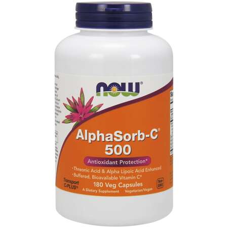 NOW Foods AlphaSorb-C, 500mg - 180 vcaps