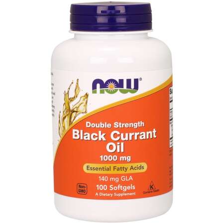 NOW Foods Black Currant Oil, 1000mg - 100 softgels