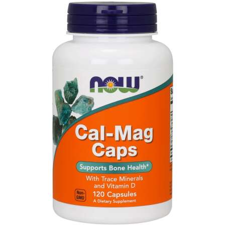 NOW Foods Cal-Mag Caps - 120 caps