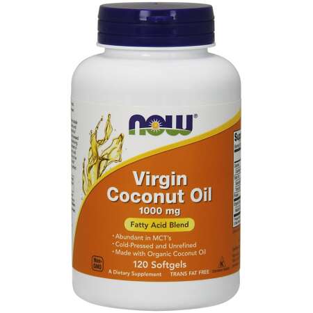 NOW Foods Virgin Coconut Oil, 1000mg - 120 softgels