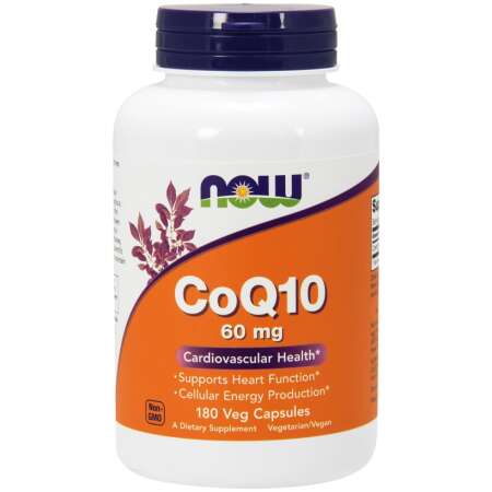 NOW Foods CoQ10, 60mg - 180 vcaps