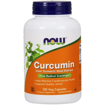 NOW Foods Turmeric Curcumin - 120 vcaps