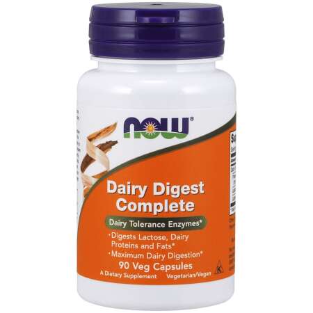 NOW Foods Dairy Digest Complete - 90 vcaps