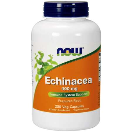 NOW Foods Echinacea, 400mg - 250 vcaps