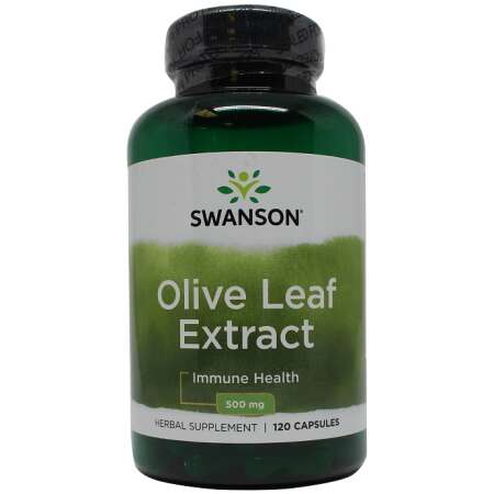 Swanson Olive Leaf Extract, 500mg - 120 caps