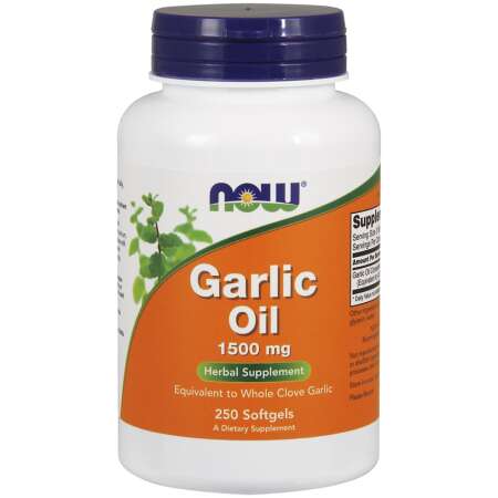 NOW Foods Garlic Oil, 1500mg - 250 softgels