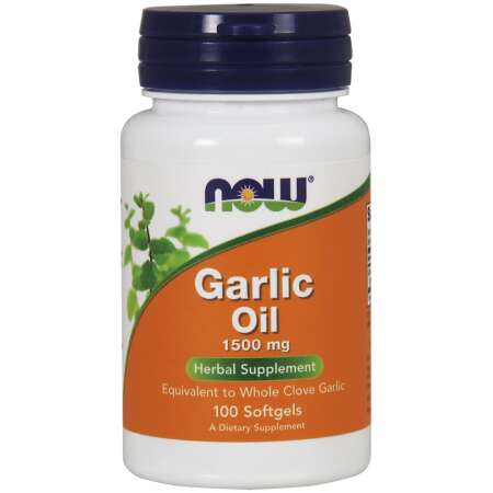 NOW Foods Garlic Oil, 1500mg - 100 softgels
