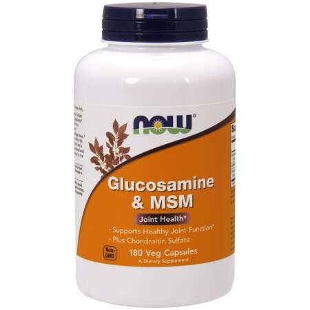 NOW Foods Glucosamine & MSM - 180 vcaps