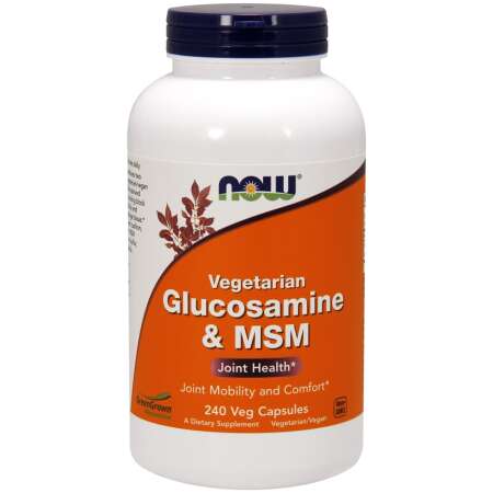 NOW Foods Glucosamine & MSM Vegetarian - 240 vcaps