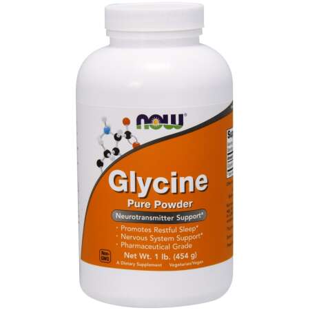 NOW Foods Glycine, Pure Powder - 454g