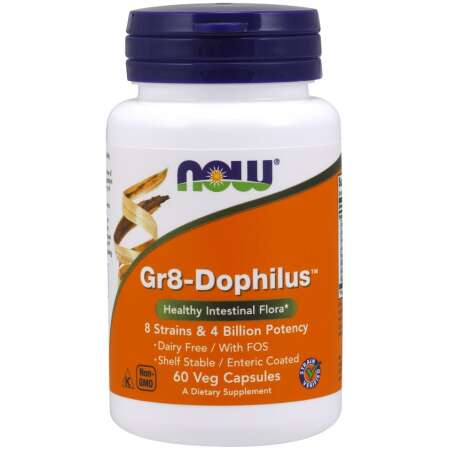 NOW Foods Gr8-Dophilus - 60 vcaps