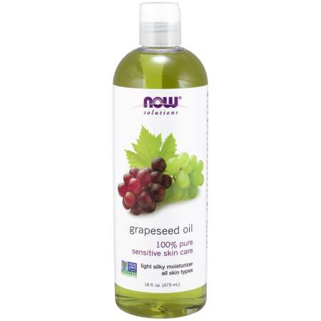 NOW Foods Grapeseed Oil - 473 ml.