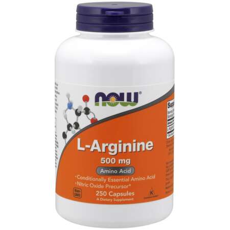 NOW Foods L-Arginine, 500mg - 250 caps