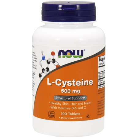 NOW Foods L-Cysteine, 500mg - 100 tablets