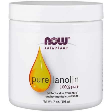 NOW Foods Lanolin, 100% Pure - 198g