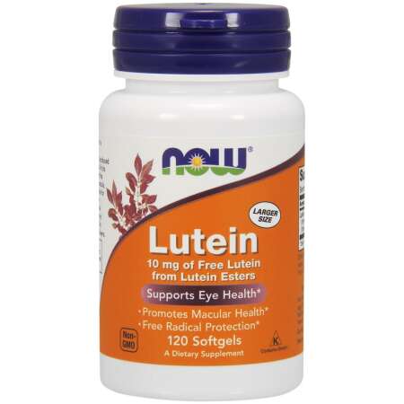NOW Foods Lutein, 10mg - 120 softgels