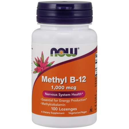 NOW Foods Methyl B-12, 1000mcg - 100 lozenges