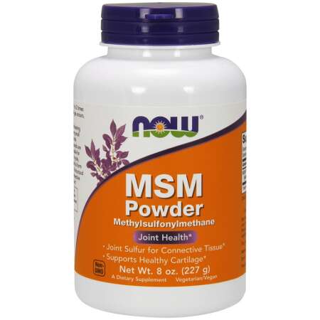 NOW Foods MSM Methylsulphonylmethane, Powder - 227g
