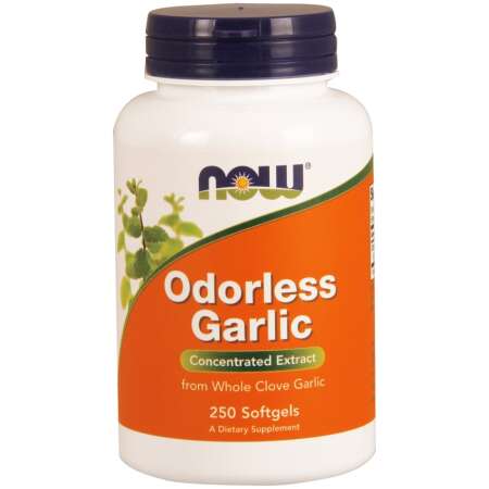 NOW Foods Odorless Garlic - 250 softgels
