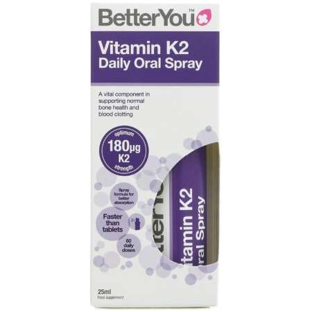 BetterYou Vitamin K2 Oral Daily Oral Spray - 25 ml.