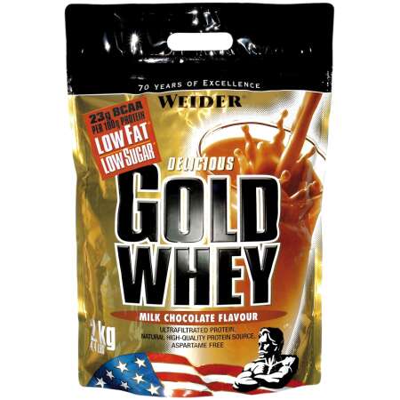 Weider Gold Whey, Milk Chocolate - 2000g