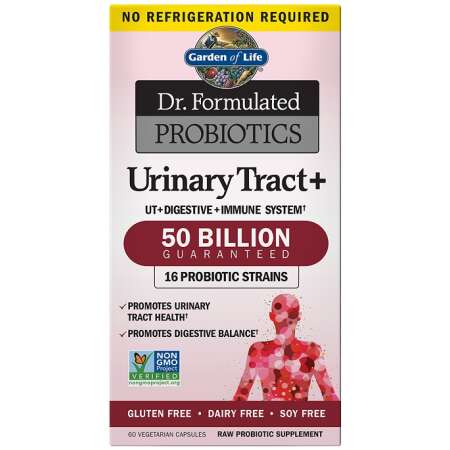 Garden of Life Dr. Formulated Probiotics Urinary Tract+ - 60 vcaps