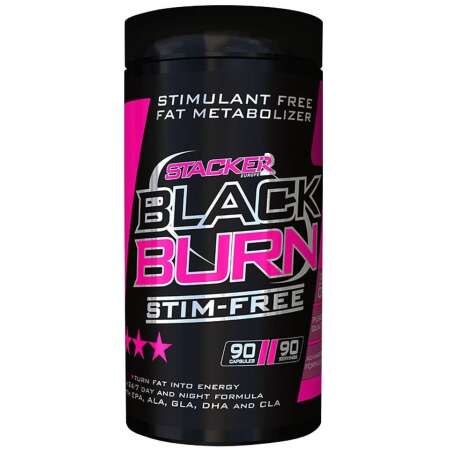 Stacker2 Europe Black Burn STIM-Free - 90 caps