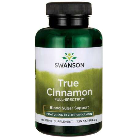 Swanson True Cinnamon Full Spectrum - 120 caps