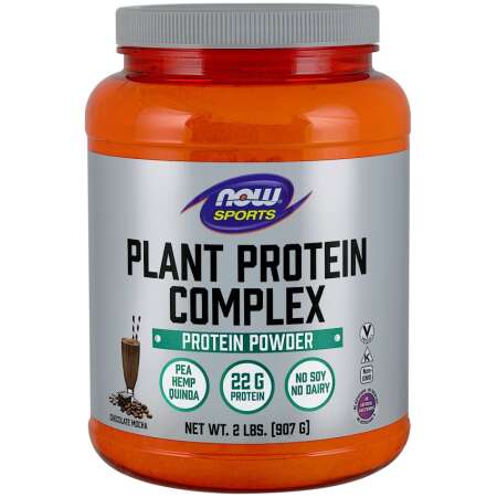 NOW Foods Plant Protein Complex, Chocolate Mocha - 907g