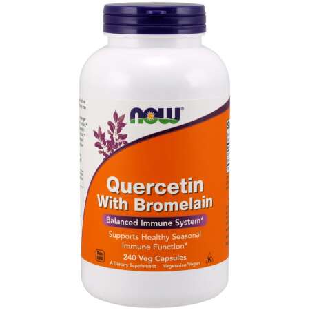 NOW Foods Quercetin with Bromelain - 240 vcaps